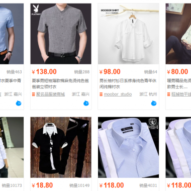 Tổng hợp link các shop thời trang nam uy tín trên 1688, Taobao, Tmall