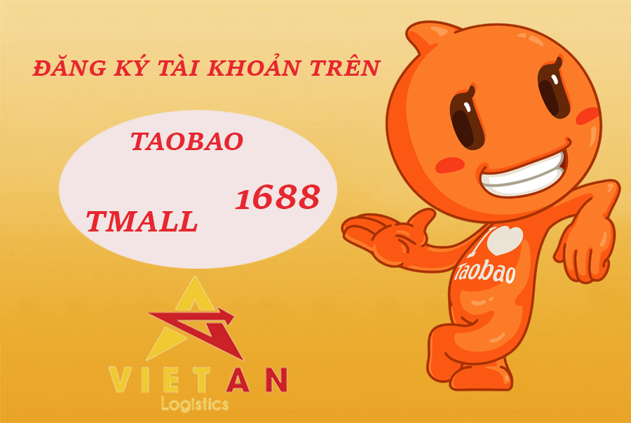 Đăng ký tài khoản trên Taobao, Tmall, 1688